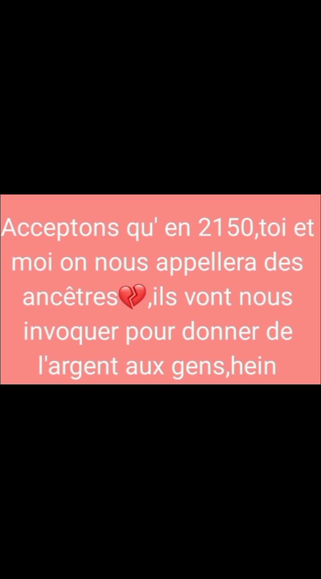 La fatalite du monde