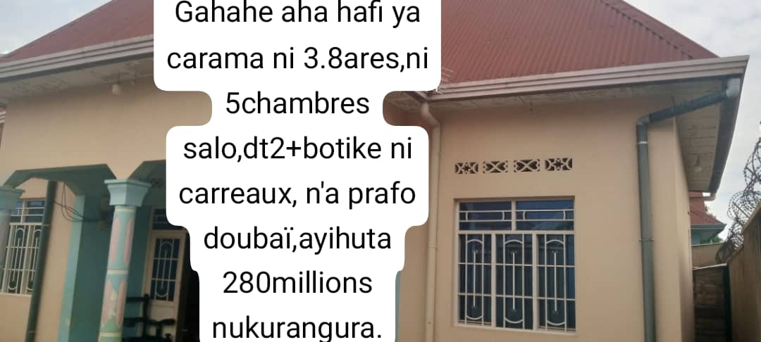 Maison a vendre Gahahe