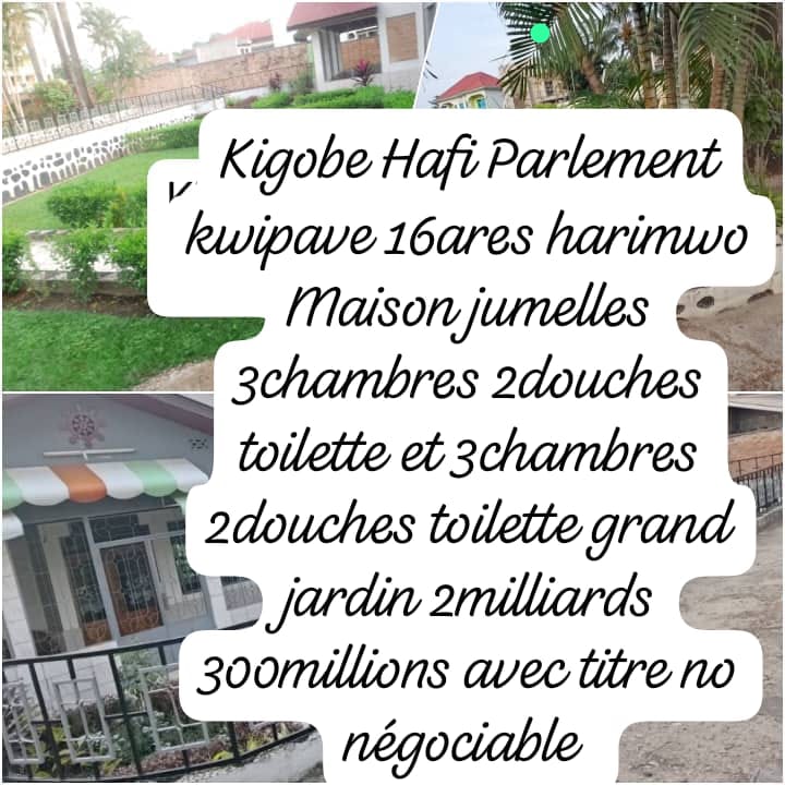 Maison a vendre Kigobe
