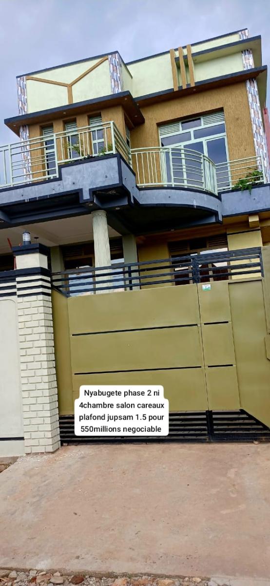 Maison a vendre Nyabugete phase 2